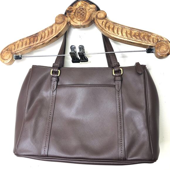 Coach Brown Leather Shoulder Bag - Picture 2 of 13